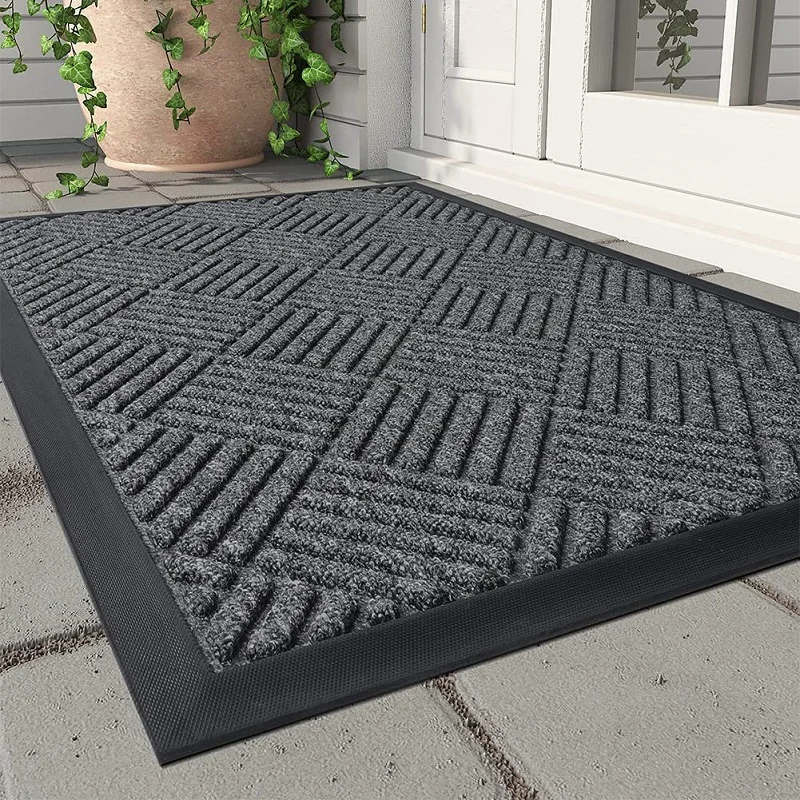 Rubber door mats