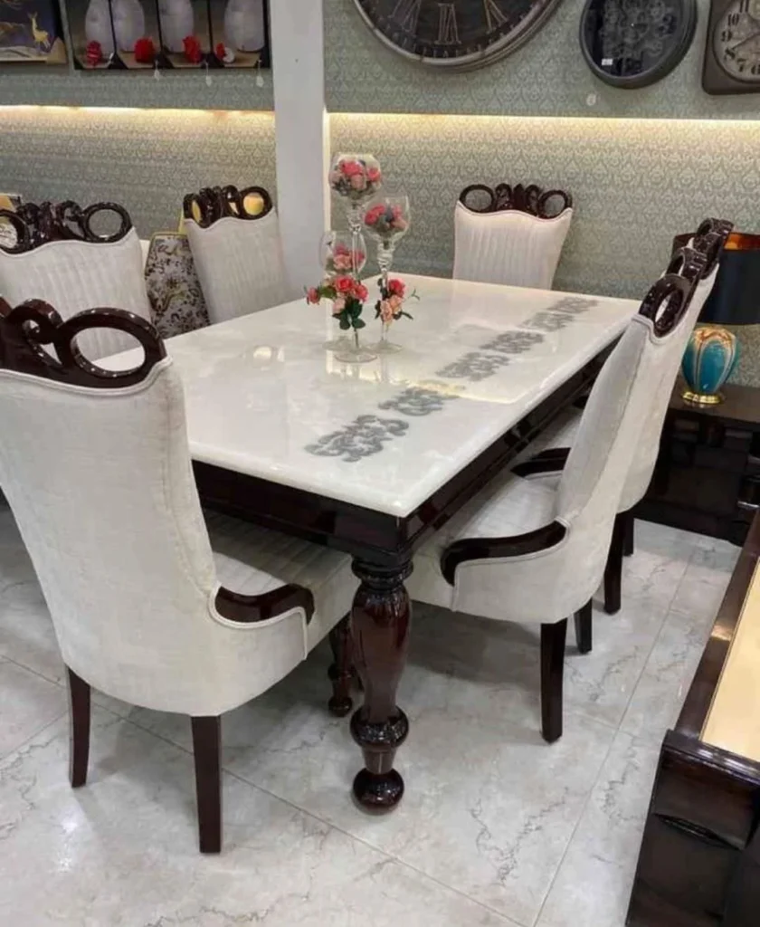 6 Seater Dining Table Sets