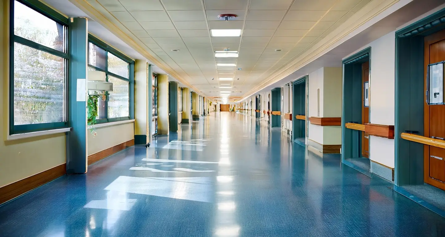 Hospital vinyl flooring