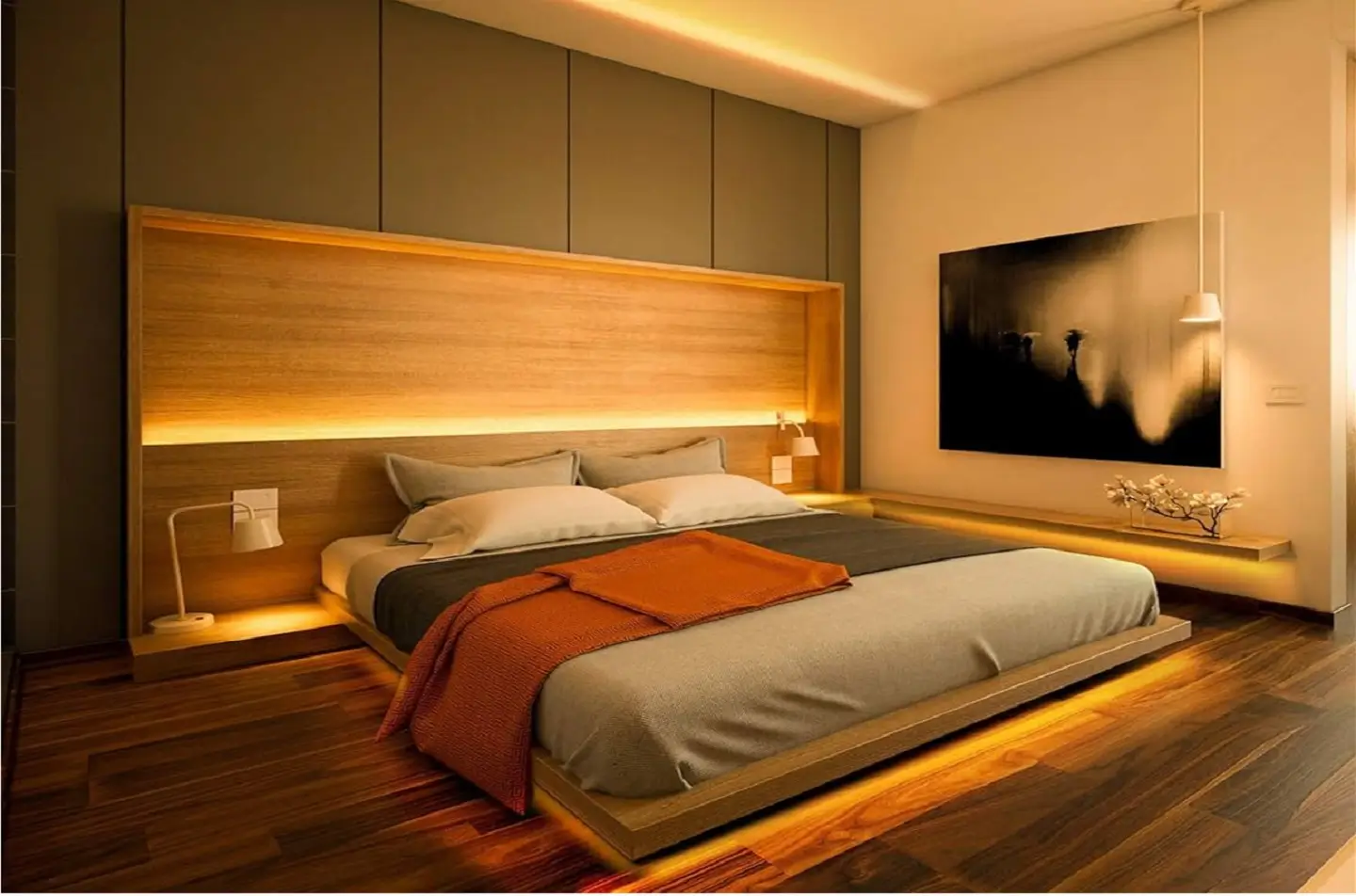 Modern Bedroom Home Renovation