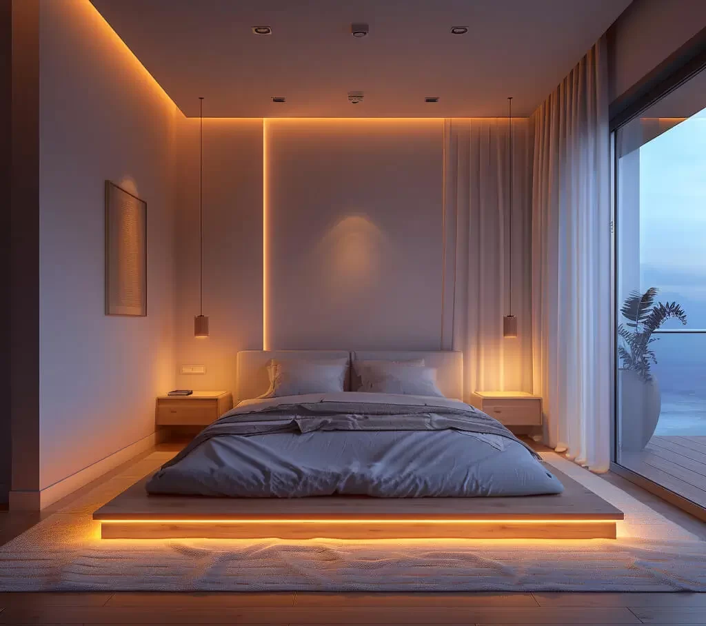 Modern Bedroom Villa Renovation