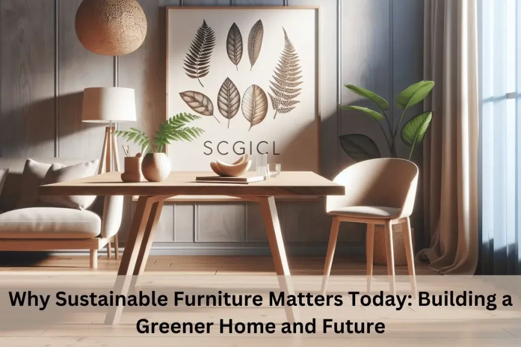 Why Sustainable Furniture Matters Today: Building a Greener Home and Future