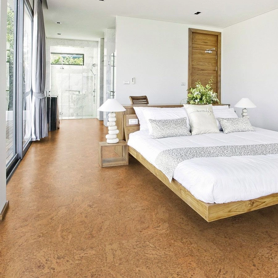 Cork flooring