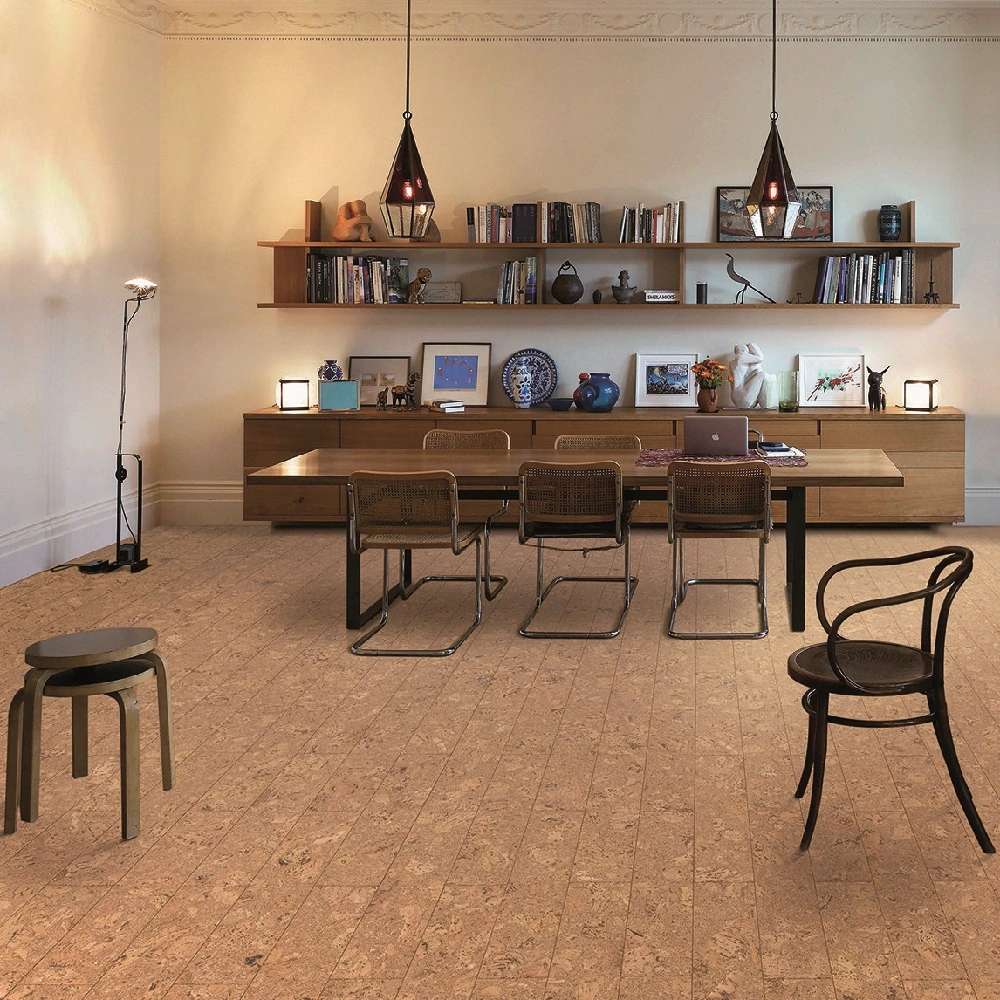 Cork flooring