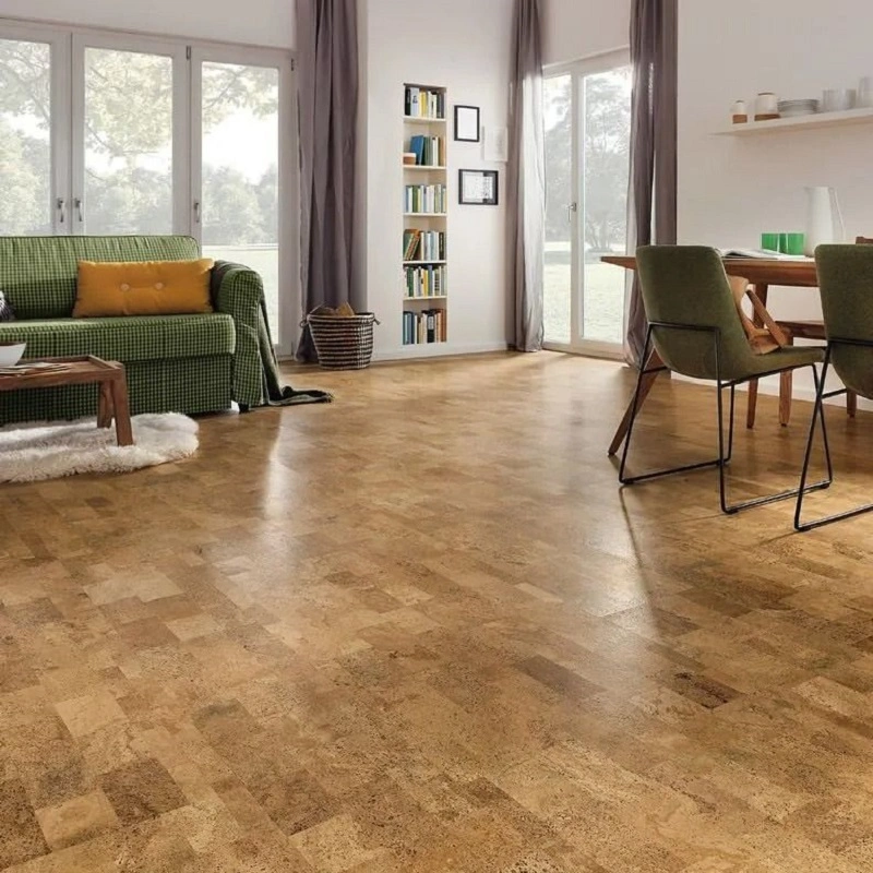 Cork flooring