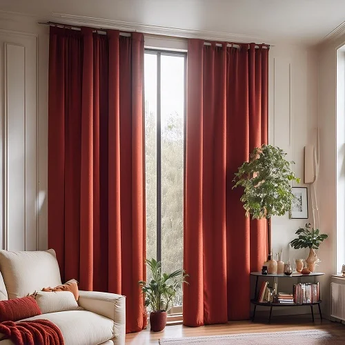 Red Curtains