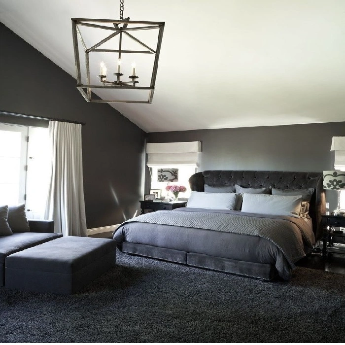 bedroom black carpets