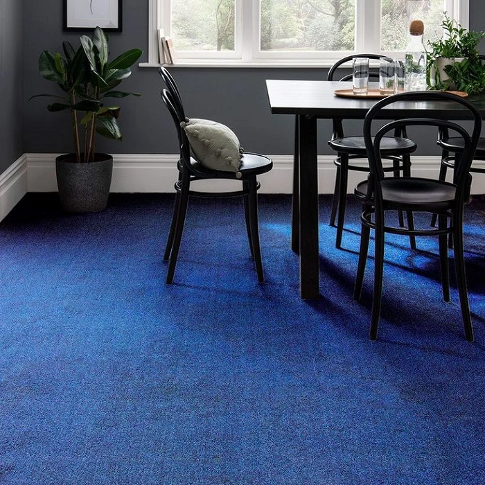 blue carpets