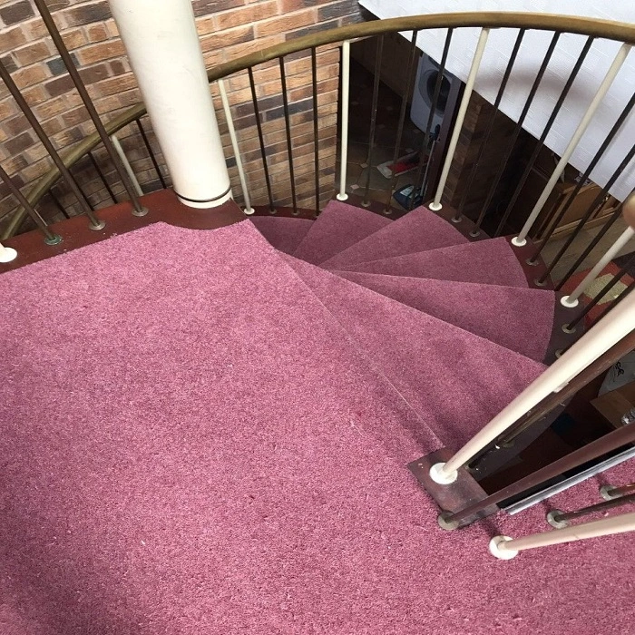 pink carpets for stairs