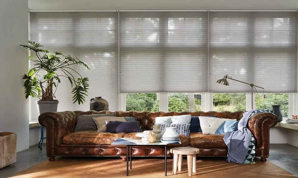 Smart blinds.