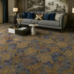Axminster Carpet in Living Room