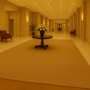 Jute Carpet in Hotel