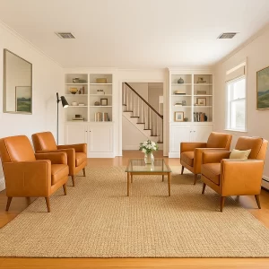 Jute Carpet in Living Room