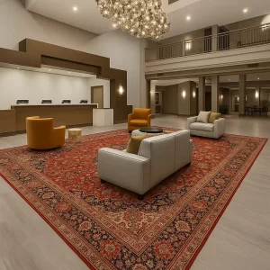 Persian Carpet in Hotel