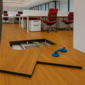 Raised Flooring in Office