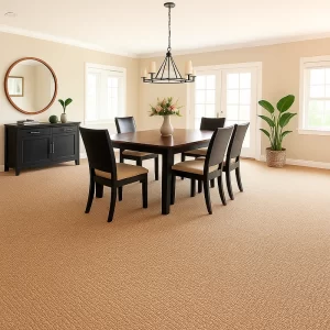 Sisal Carpet in Dining Room