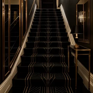 Stair Carpet in Hotel