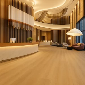 Wooden Flooring in Hotel