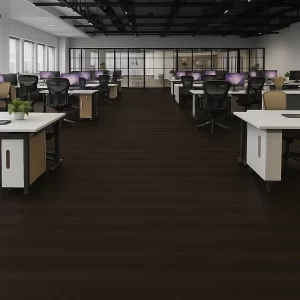 Wooden Flooring in Office