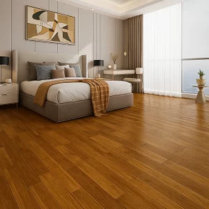 Bamboo Flooring in Bedroom