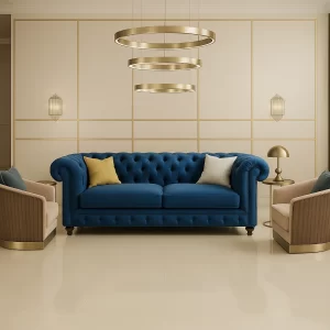 Chesterfield Sofa in Hotel Lobbies