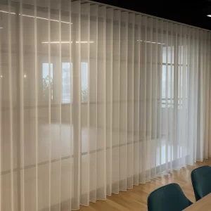 Chiffon Curtains in Commercial