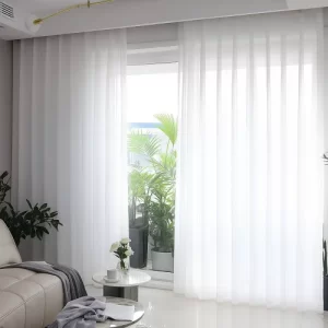 Chiffon Curtains in Residential