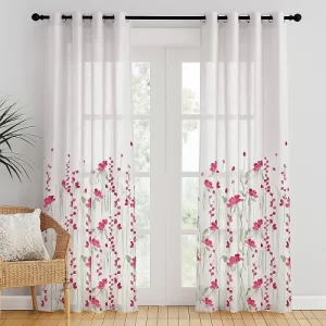 Chiffon Curtains in Residential