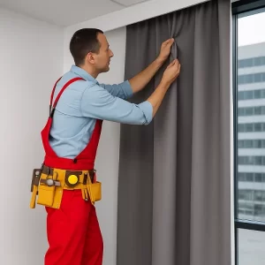 Curtain Fitting and Installation in Residential