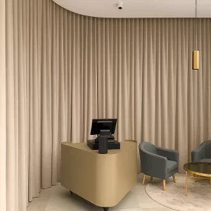 Curtain Rails in Commercial