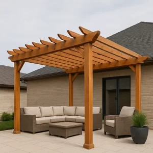 Custom Made Pergola in Residential