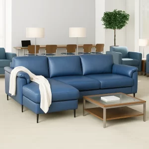 L Shaped Sofa Set in Waiting Room