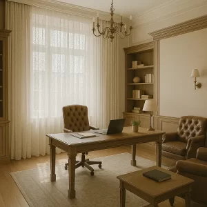 Lace Curtains in Commercial