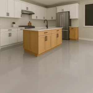 Resin Flooring in kitchen