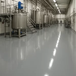 Resin flooring in Industry