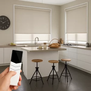 Smart Blinds in Kitchen