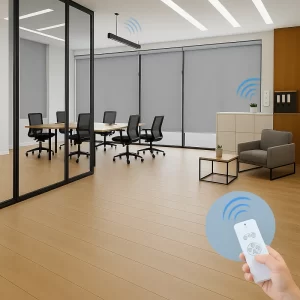Smart Blinds in Office