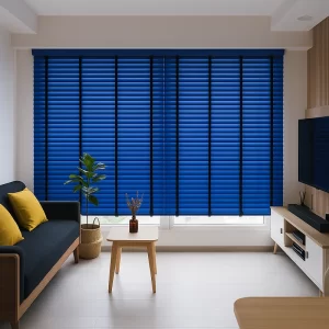Venetian Blind in Living Room