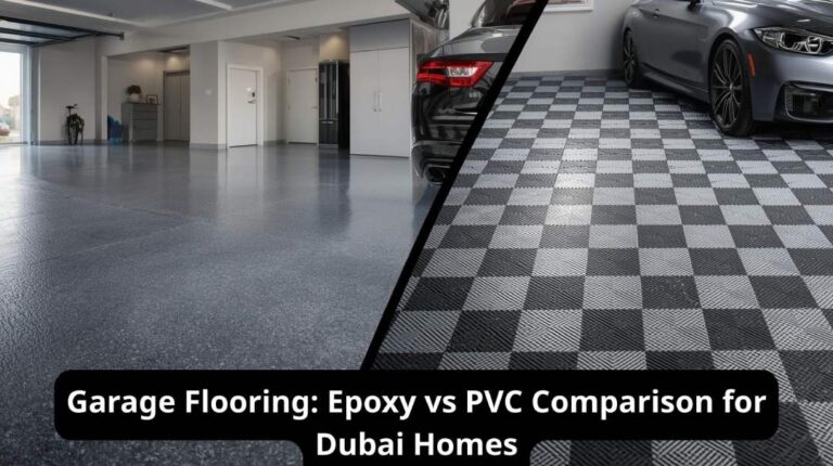 Read more about the article Garage Flooring: Epoxy vs PVC Comparison for Dubai Homes