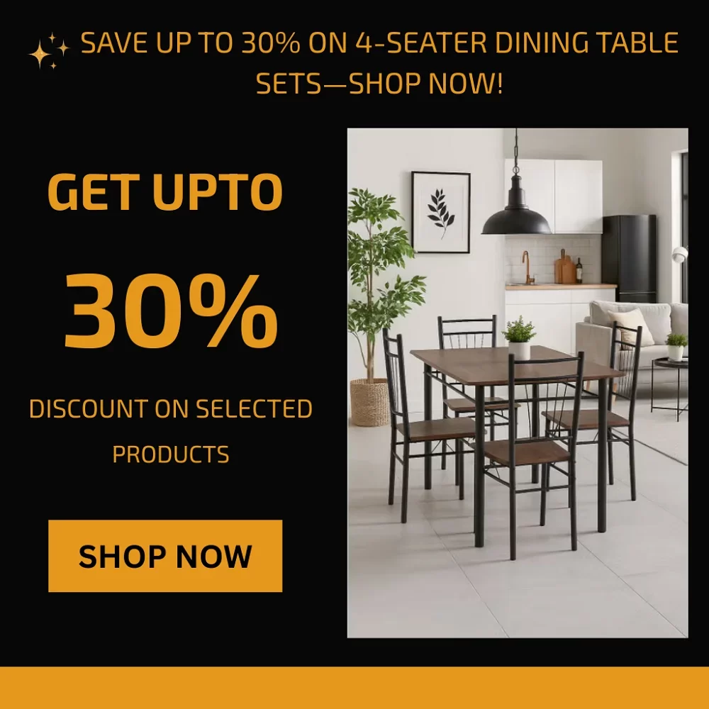 4-Seater Dining Table Sets