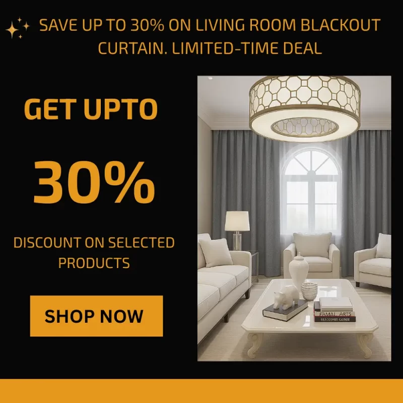 Blackout Curtains for Living Room