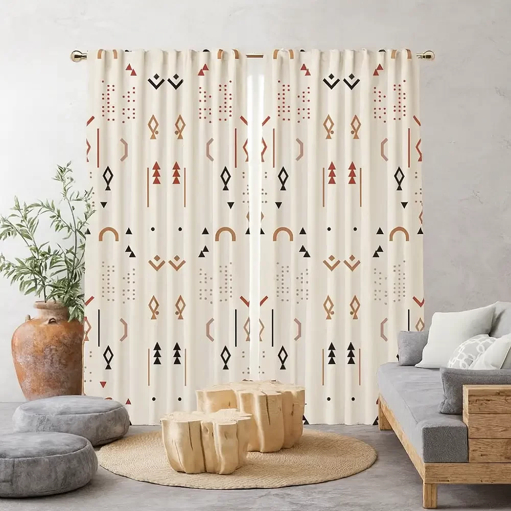 Boho Blackout Curtains Residential