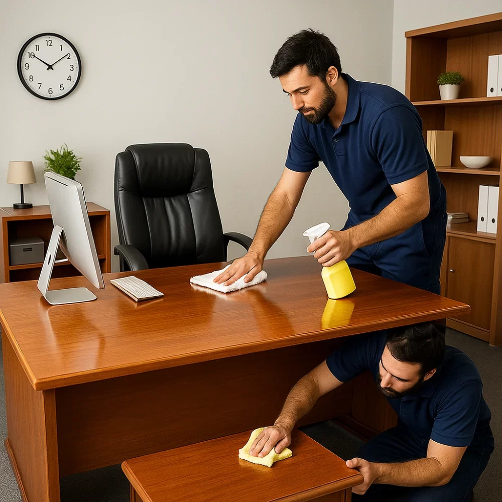 Commercial Furniture Polishing