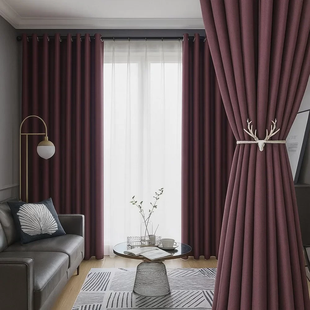 Lavender Blackout Curtains