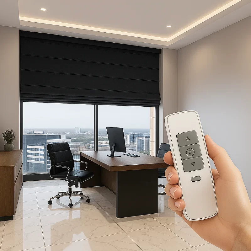 Commercial Motorized Blinds