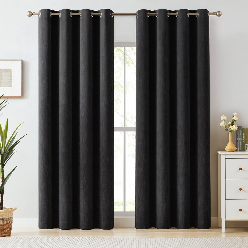 Cotton Blackout Curtains [Residential]