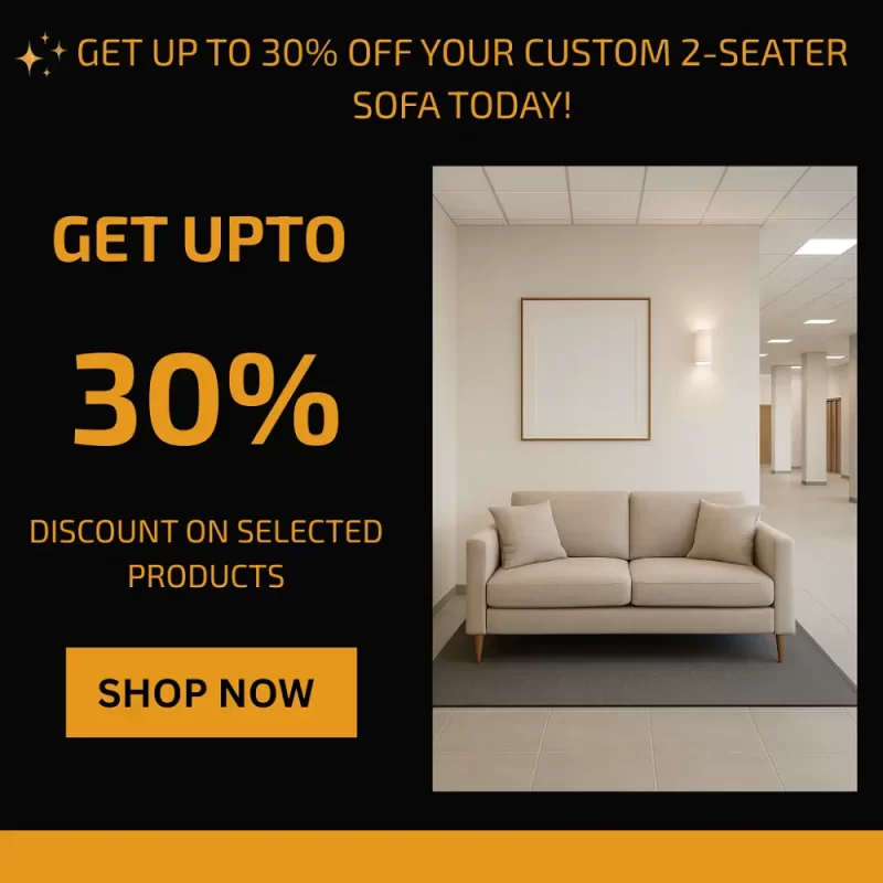 Custom 2 Seater Sofa