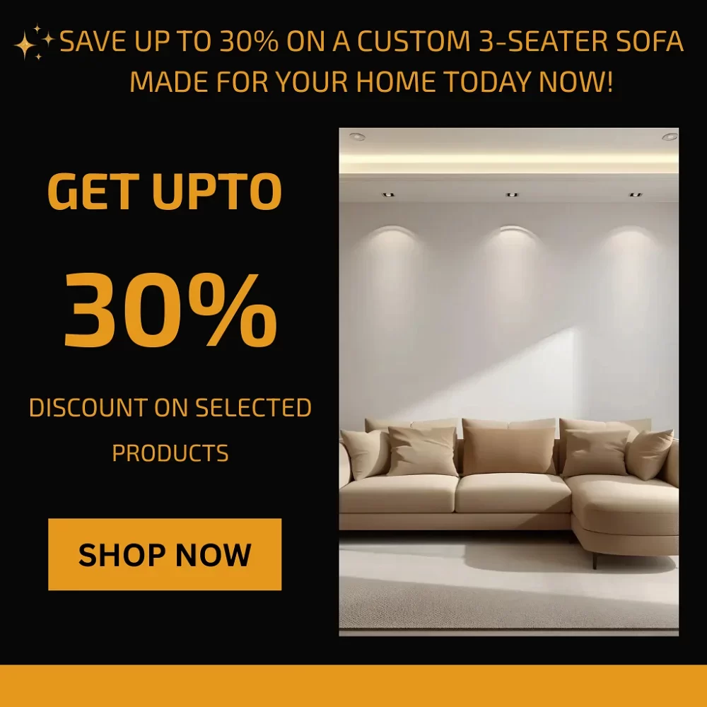 Custom 3 Seater Sofa