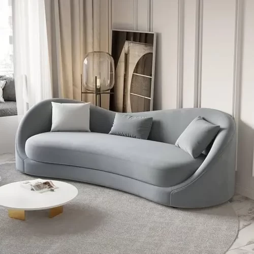 Custom Curved Sofa