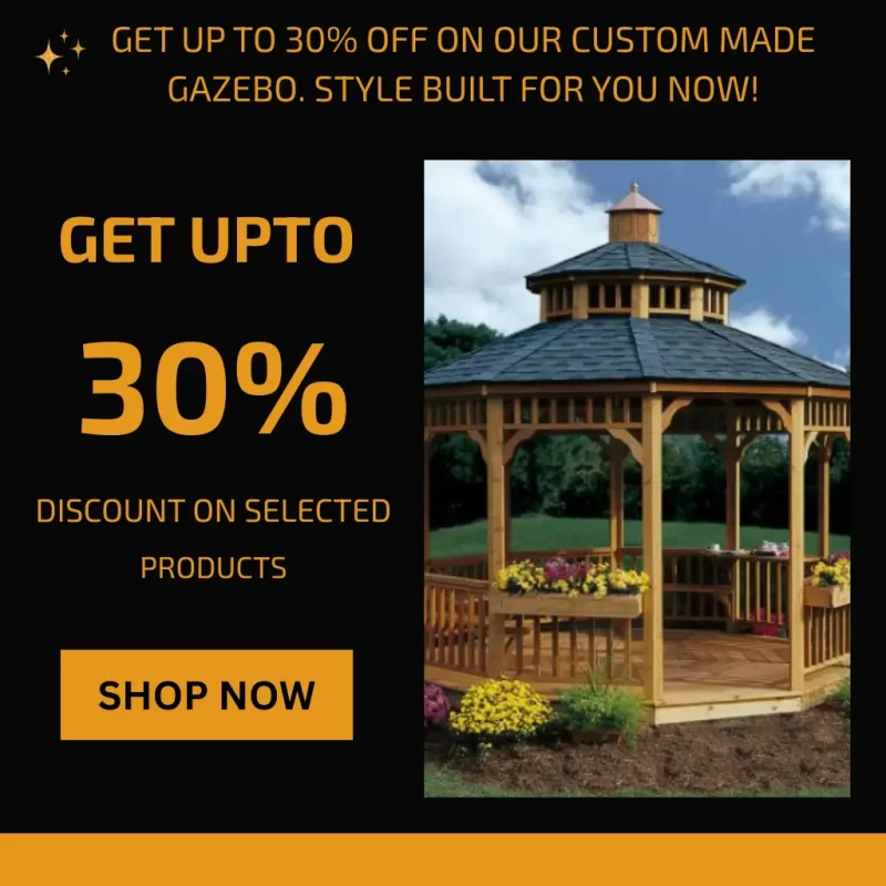 Custom Made Gazebo banner